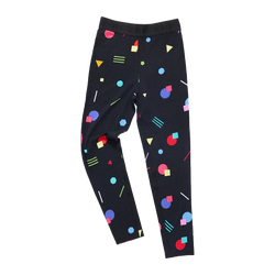 Le Bent Confetti Midweight Kids Bottom Base Layer