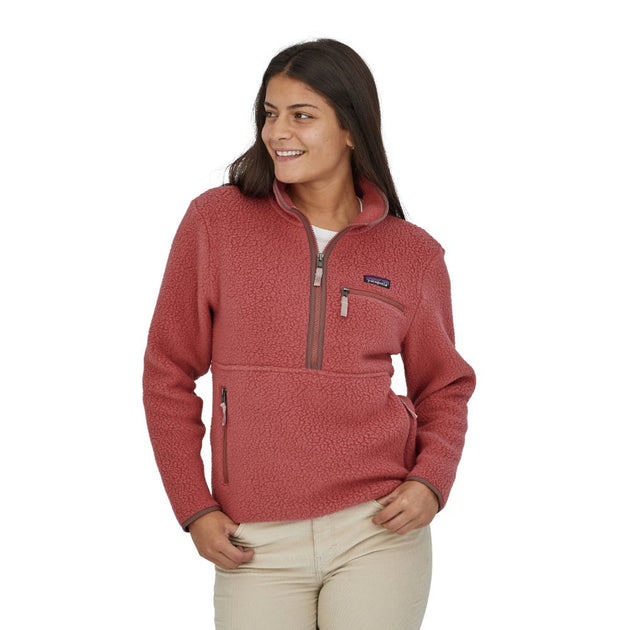 Retro pile fleece pullover 2025