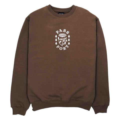 Passport Fountain Embroidery Sweater