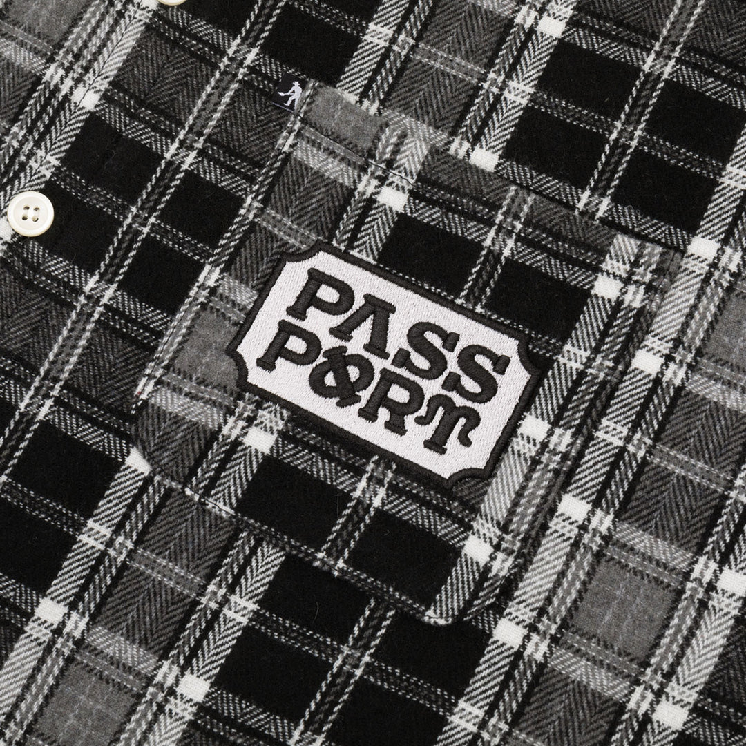 Passport Yearbook Logo Workers Flannel