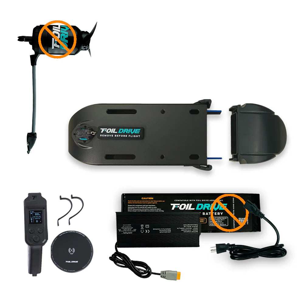 Foil Drive Assist Max Base Kit (No Motor, No Battery)