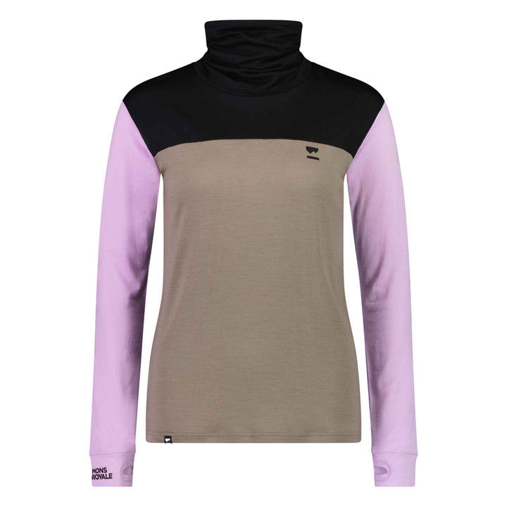 Mons Royale Yotei BF High Neck Womens Top