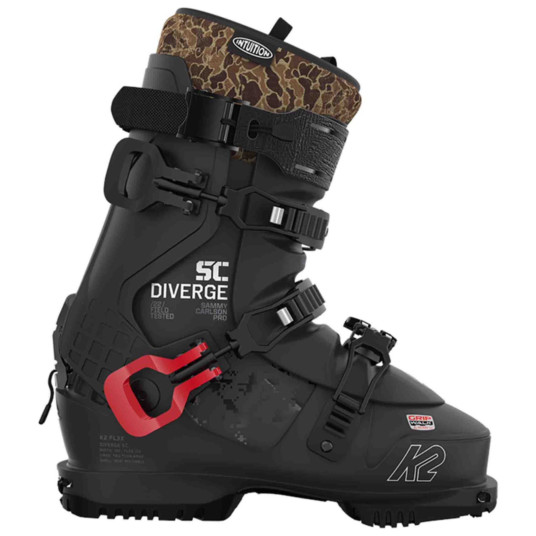 k2 diverge sc ski boots Alpine Black 25.5 hopping on the sled Amazon.com : K2 Diverge SC