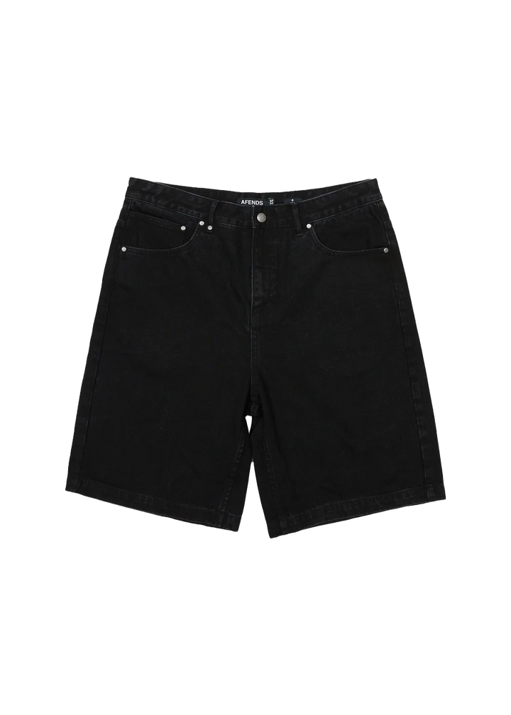 Afends Lil C Denim Baggy Fit Short
