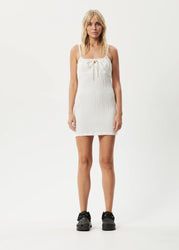 Afends Calm Seersucker Mini Dress