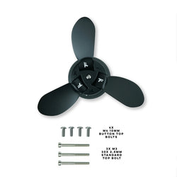 Foil Drive Three Blade Propeller Hub Set