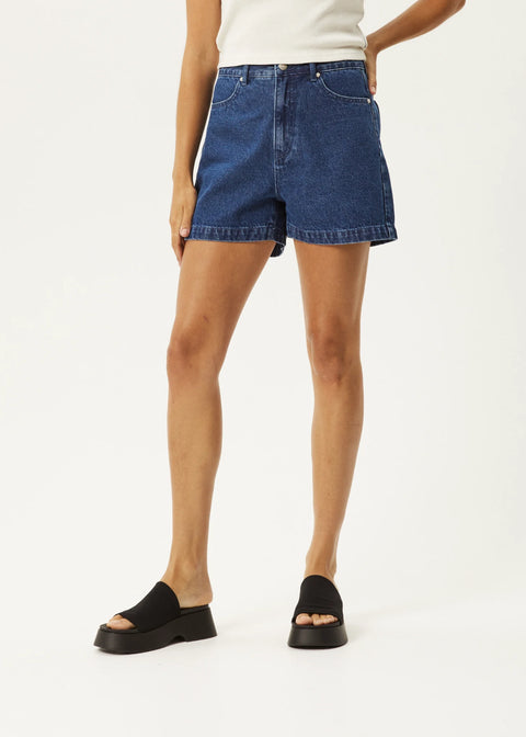 Afends Seventy Threes Hemp Denim Shorts