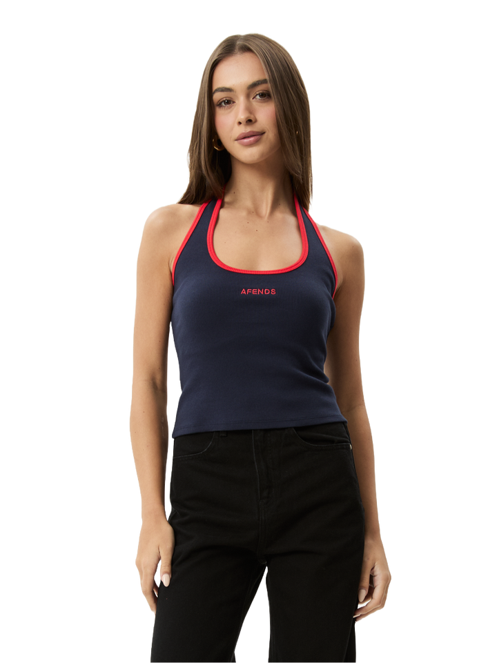 Afends Basis Rib Womens Halter