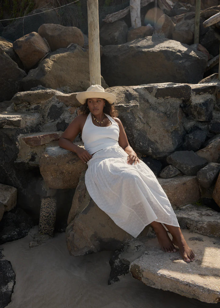 Afends Basis Rib Womens Halter