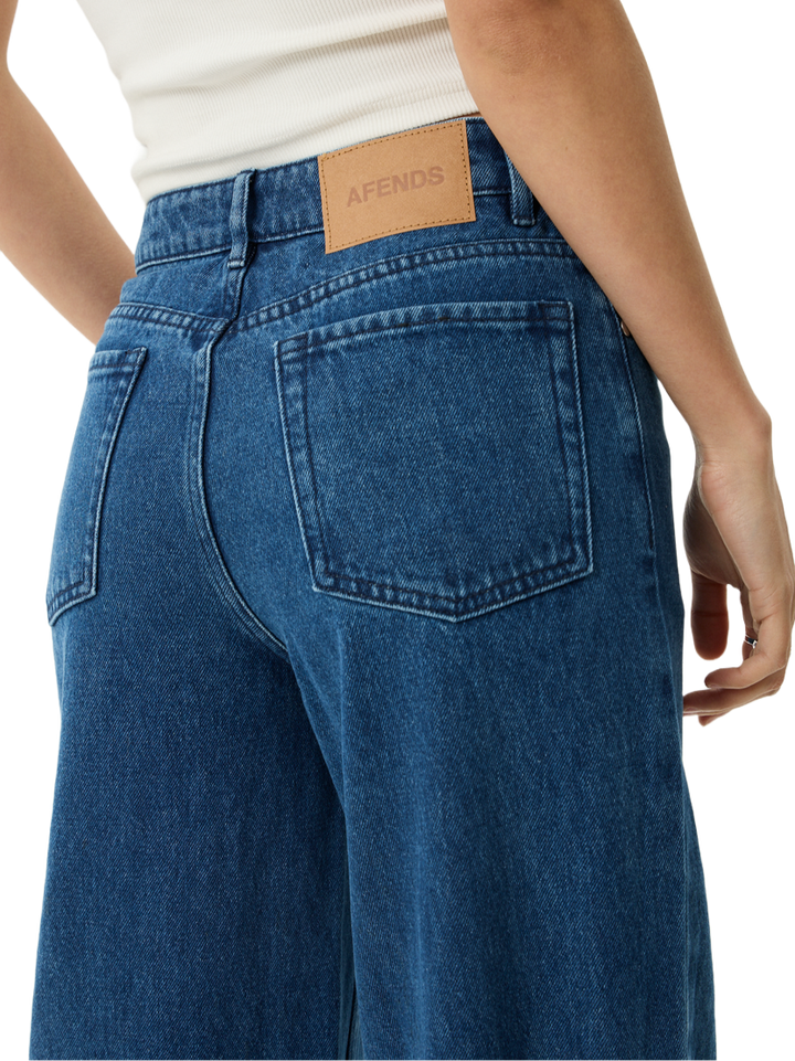 Afends Bella Wide Leg Baggy Womens Jeans