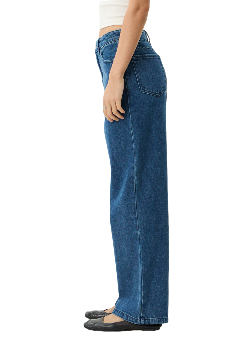 Afends Bella Wide Leg Baggy Womens Jeans