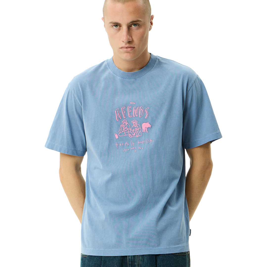 Afends Camp Fire Boxy Tee