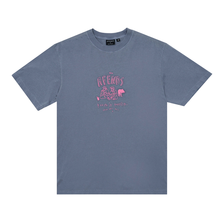 Afends Camp Fire Boxy Tee