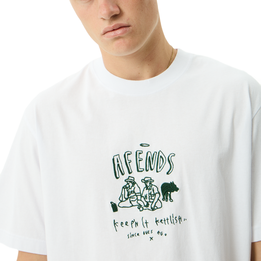 Afends Camp Fire Boxy Tee