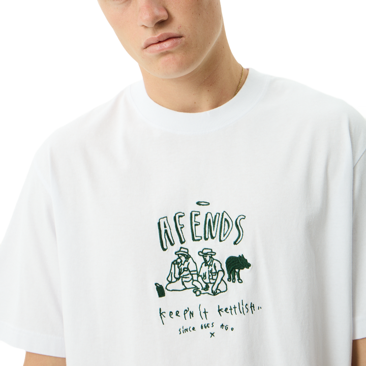 Afends Camp Fire Boxy Tee