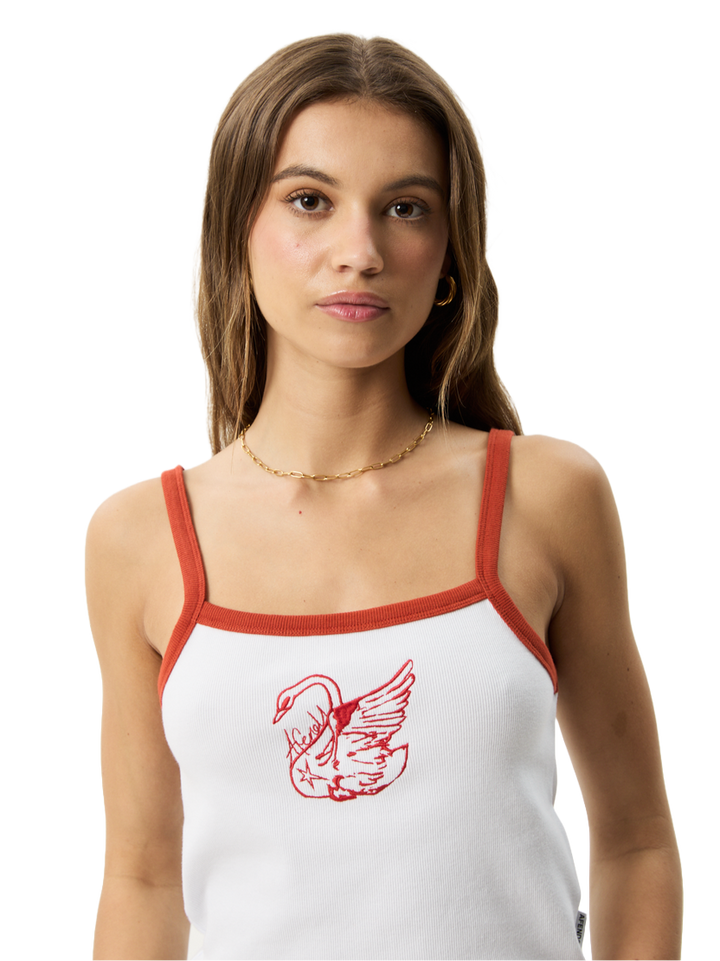Afends Cygnet Rib Womens Singlet