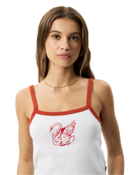 Afends Cygnet Rib Womens Singlet