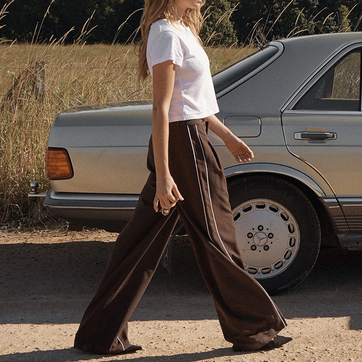 Afends Dita Low Rise Womens Pants