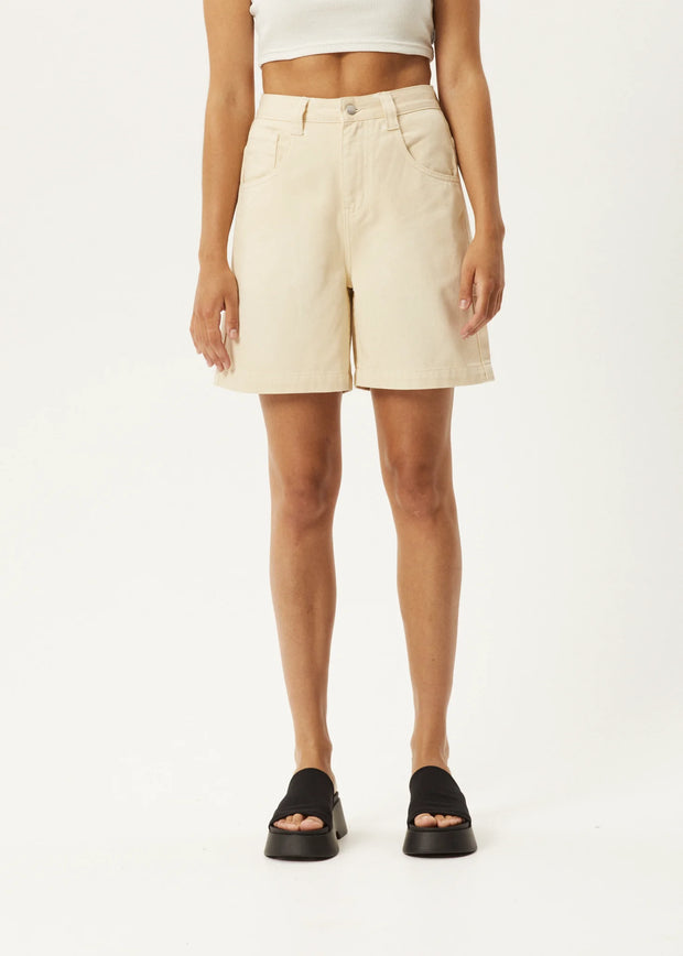 Afends Emilie Denim Womens Workwear Short