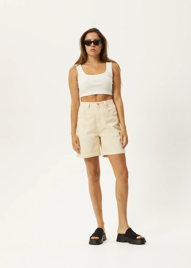 Afends Emilie Denim Womens Workwear Short