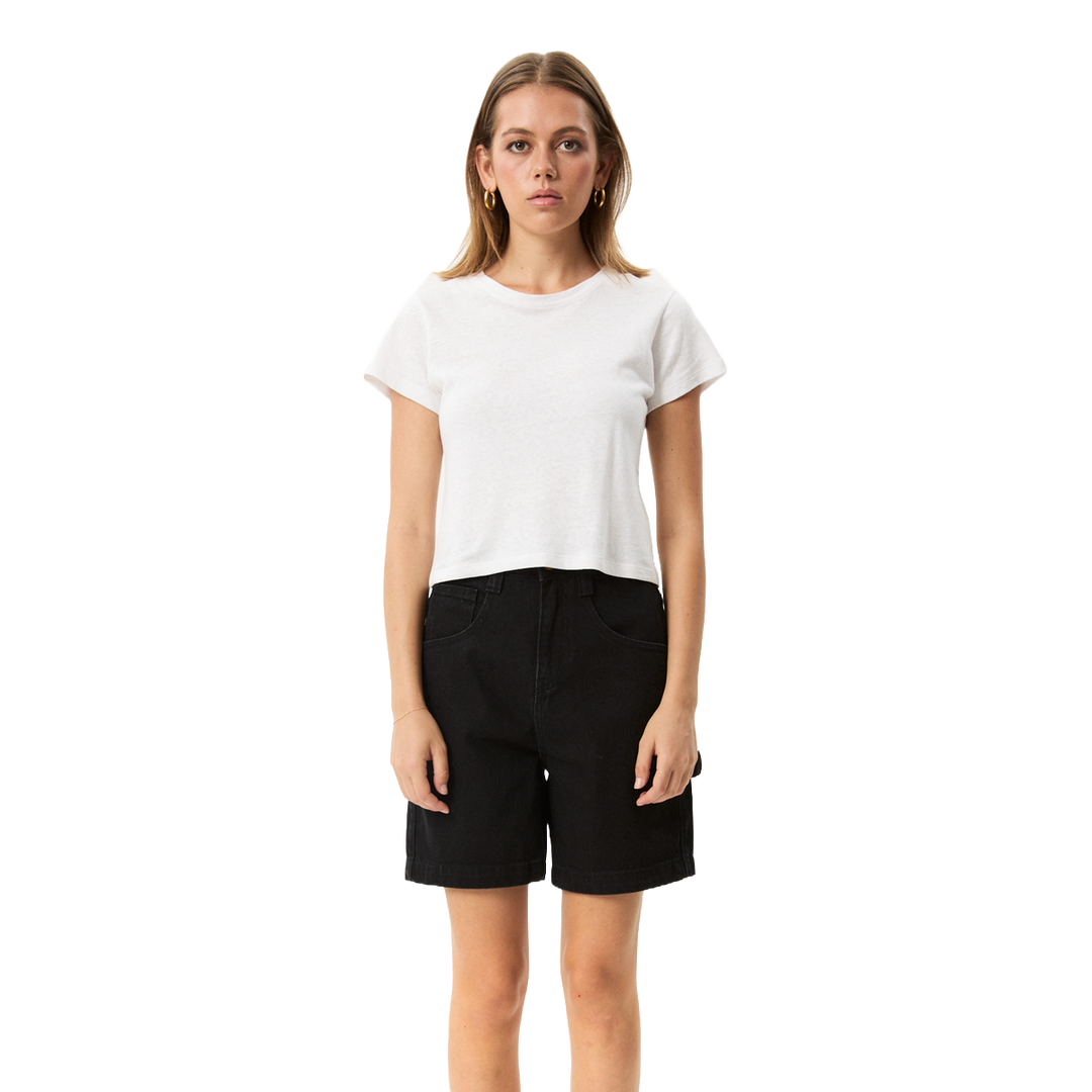 Afends Emilie Denim Womens Workwear Short