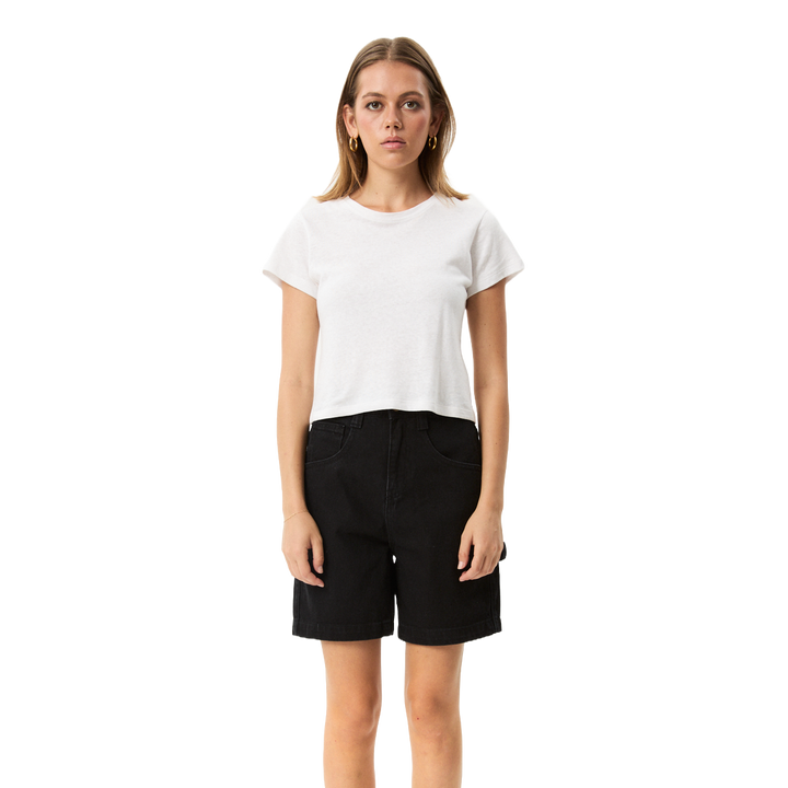 Afends Emilie Denim Womens Workwear Short