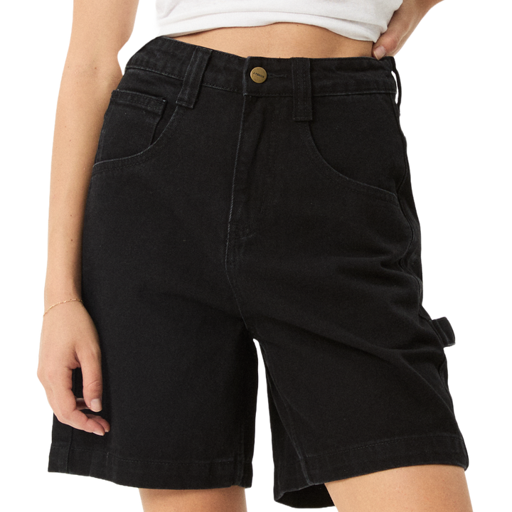 Afends Emilie Denim Womens Workwear Short