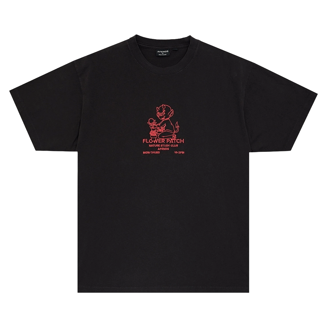 Afends Flower Patch Heavyweight Boxy Tee