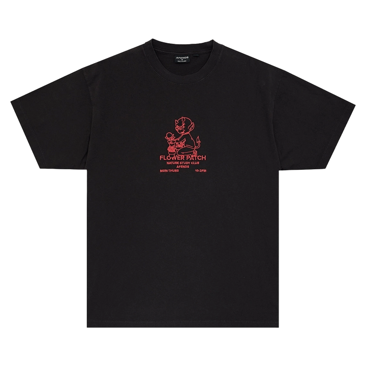 Afends Flower Patch Heavyweight Boxy Tee