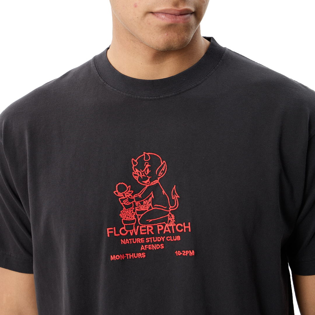 Afends Flower Patch Heavyweight Boxy Tee