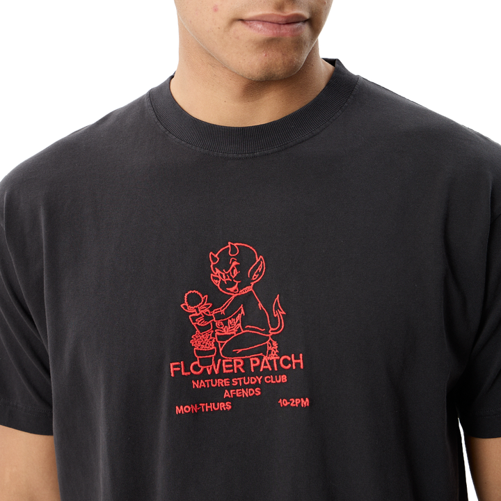 Afends Flower Patch Heavyweight Boxy Tee