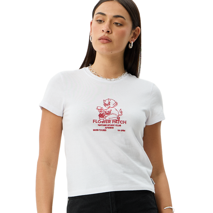 Afends Flower Patch Womens Baby Tee