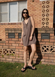 Afends Hometown Michi Womens Mini Dress