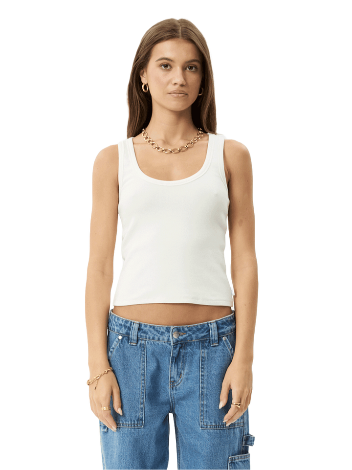 Afends Layden Rib Womens Singlet