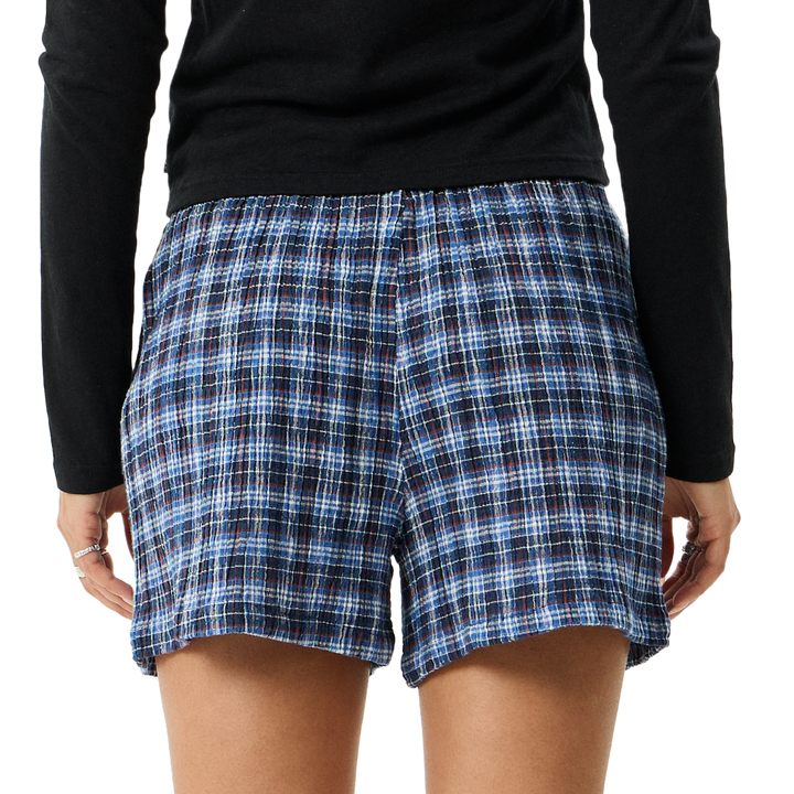 Afends Mountains Seersucker Womens Shorts