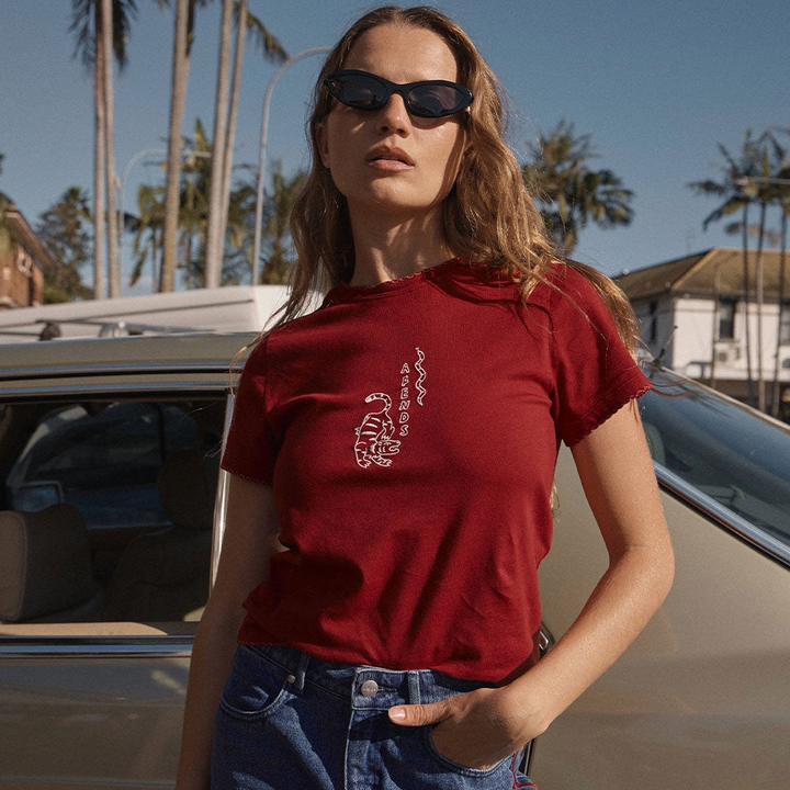 Afends Real Life Womens Tee