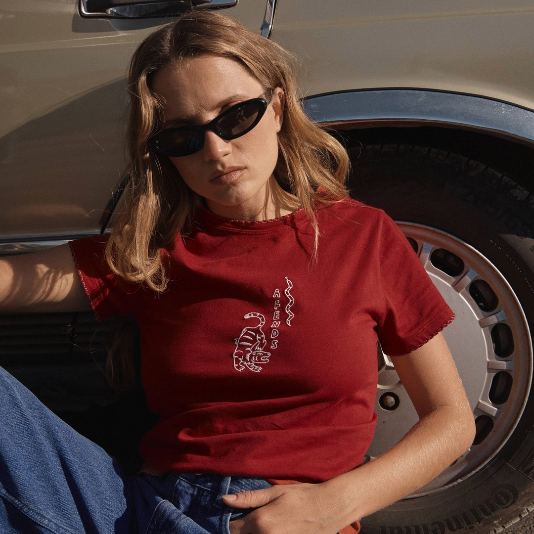 Afends Real Life Womens Tee