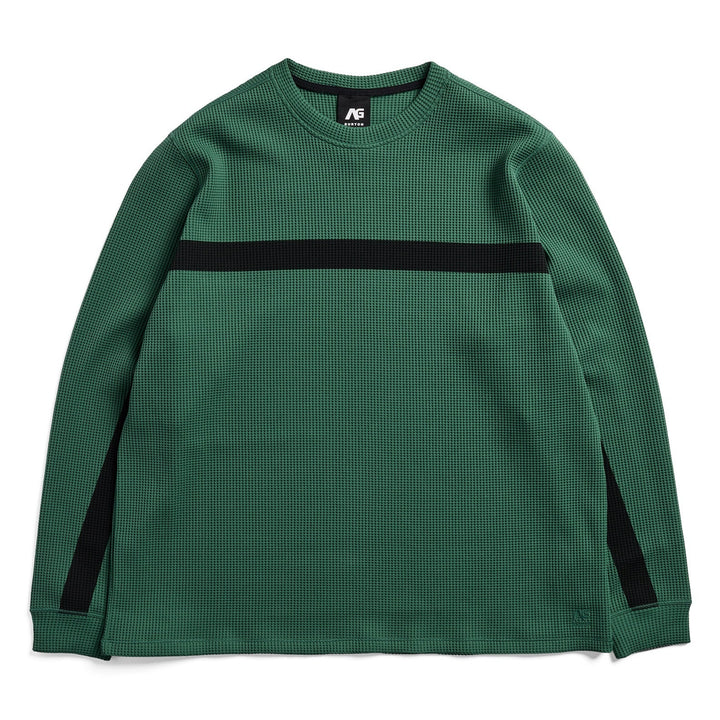 AG Tech Layer Waffle Crewneck