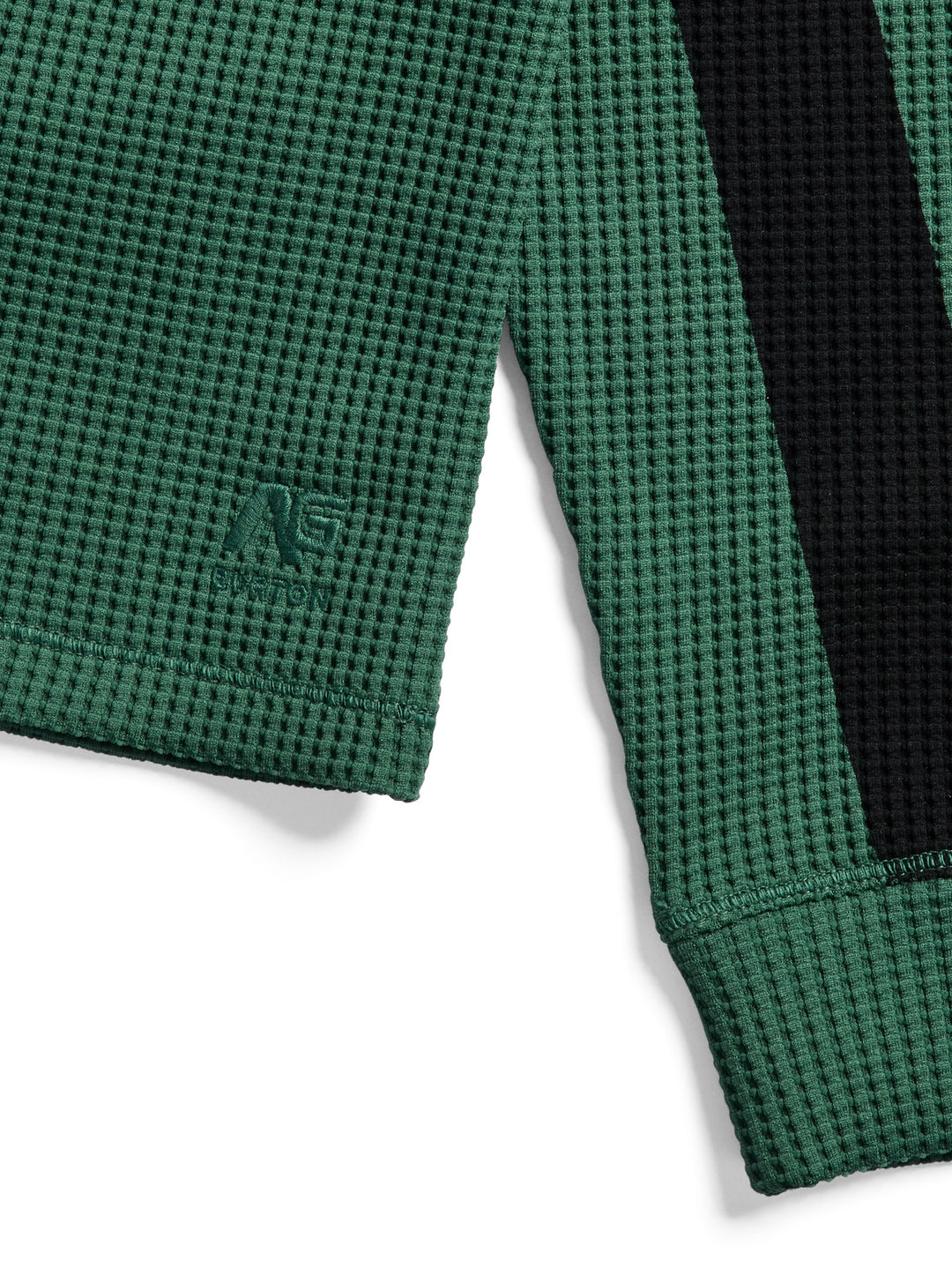 AG Tech Layer Waffle Crewneck