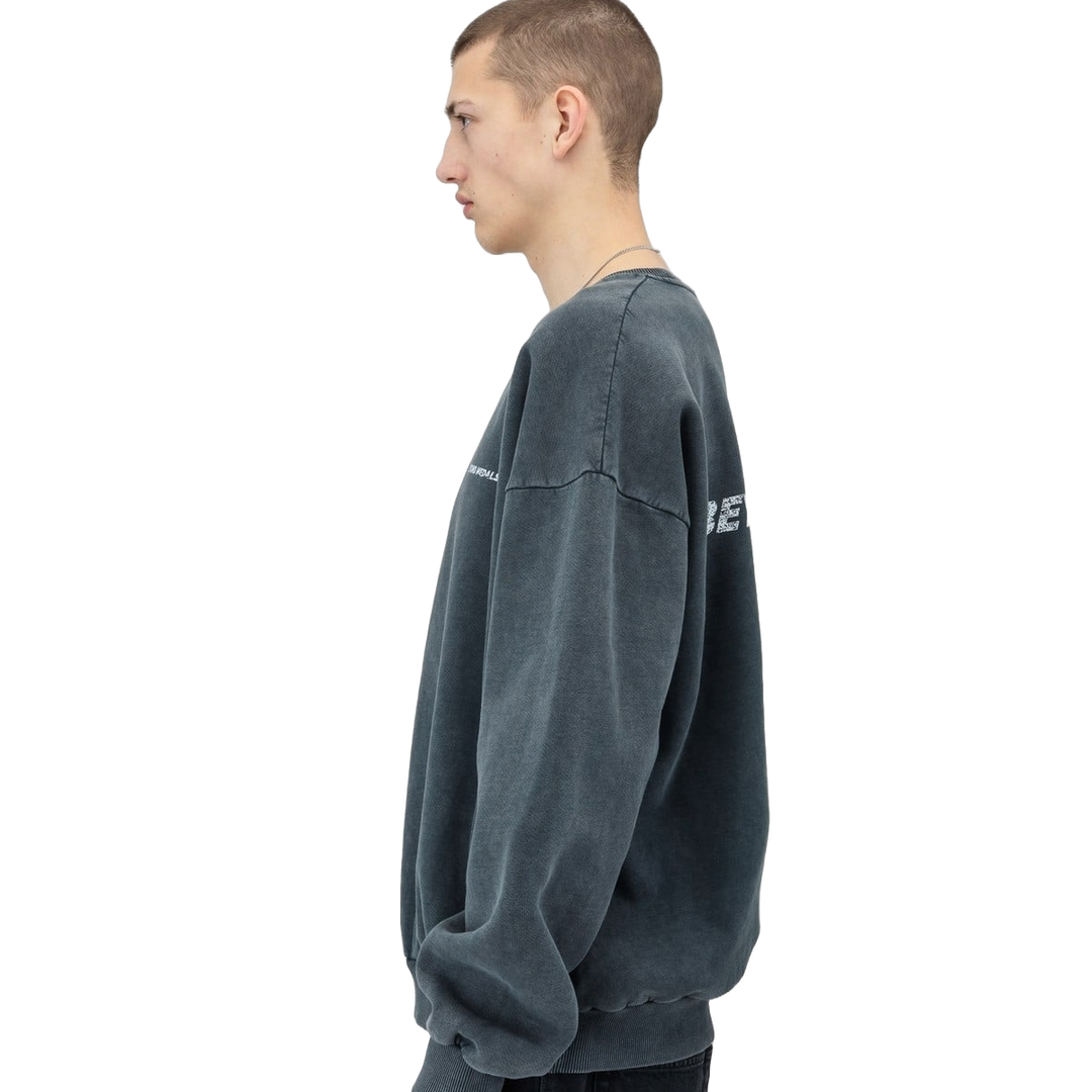 Beyond Medals Distressed Logo Crewneck