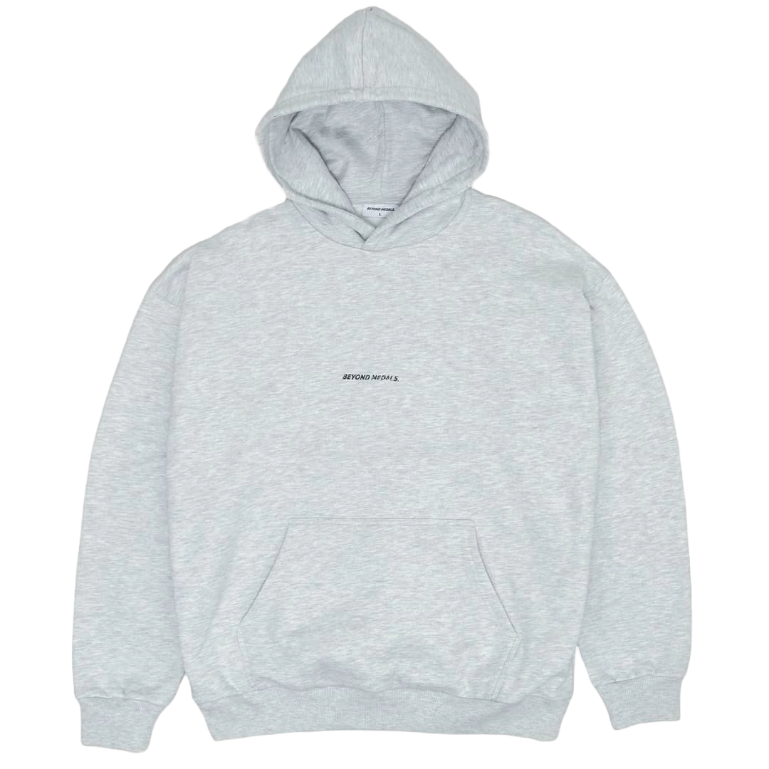 Beyond Medals Distressed Logo Hoodie