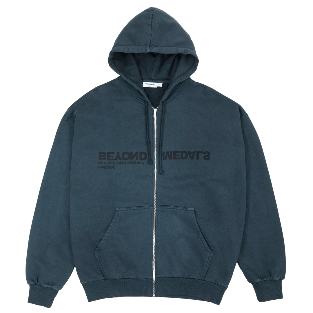 Beyond Medals Reverse Logo Zip Hoodie