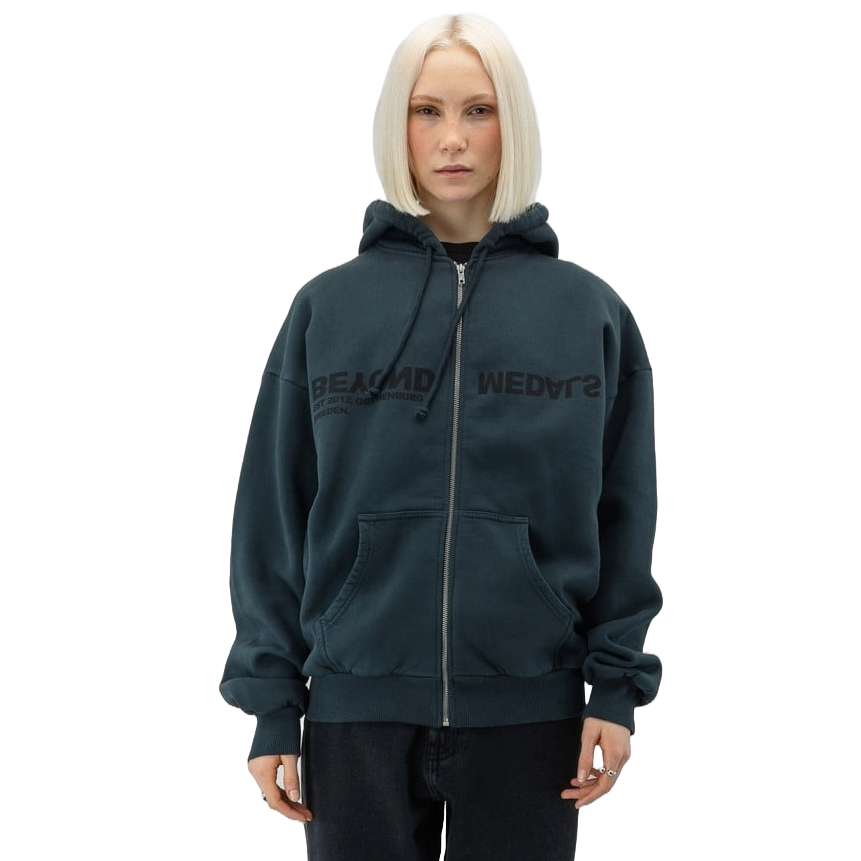Beyond Medals Reverse Logo Zip Hoodie
