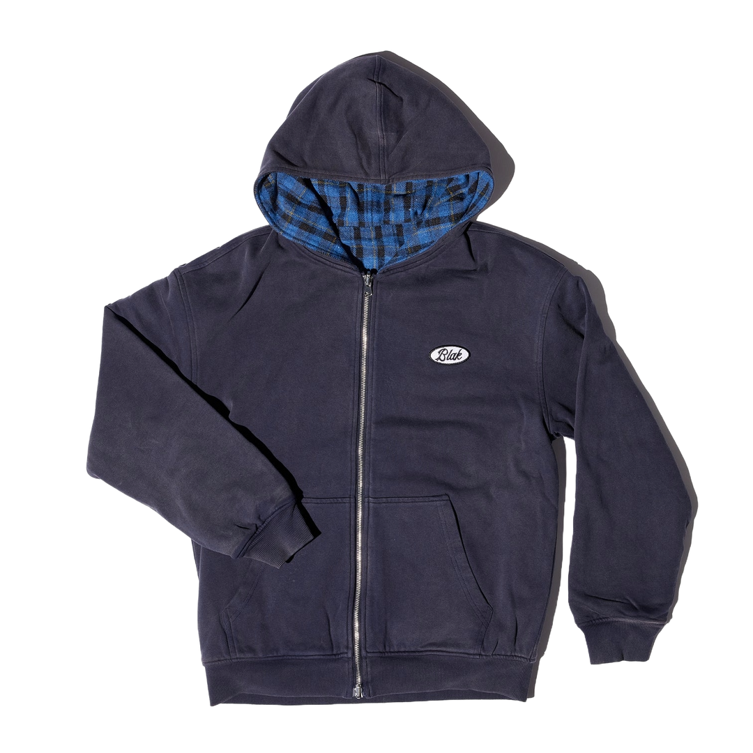 Blak Headwear Janitor Reversible Zip Hoodie