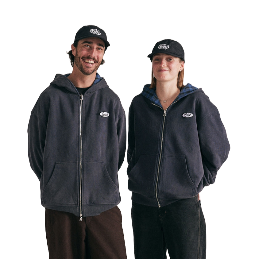 Blak Headwear Janitor Reversible Zip Hoodie