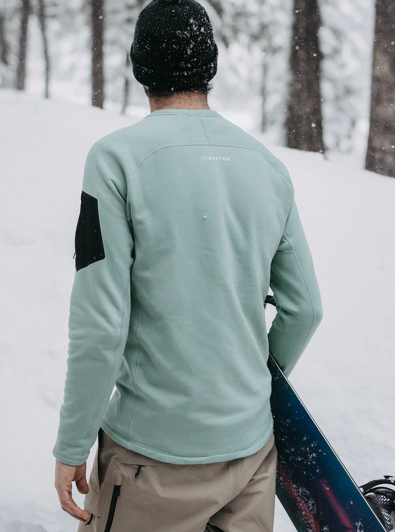 Burton ak ベイカー Power Stretch フリース クルーネック Burton [ak] Baker Power Stretch Fleece Crewneck – Shoreline