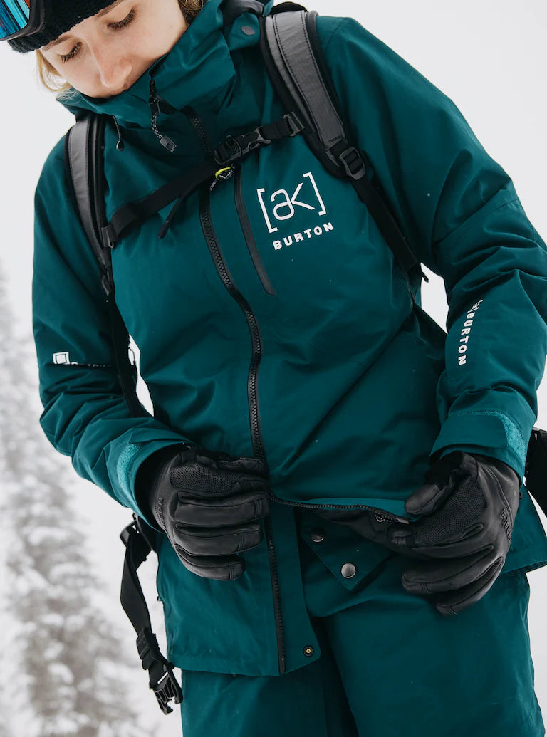 スノーボード 21-22 BURTON AK GORE-TEX Embark Jacket Burton Women's [ak] GORE-TEX Embark Jacket - Fir Green