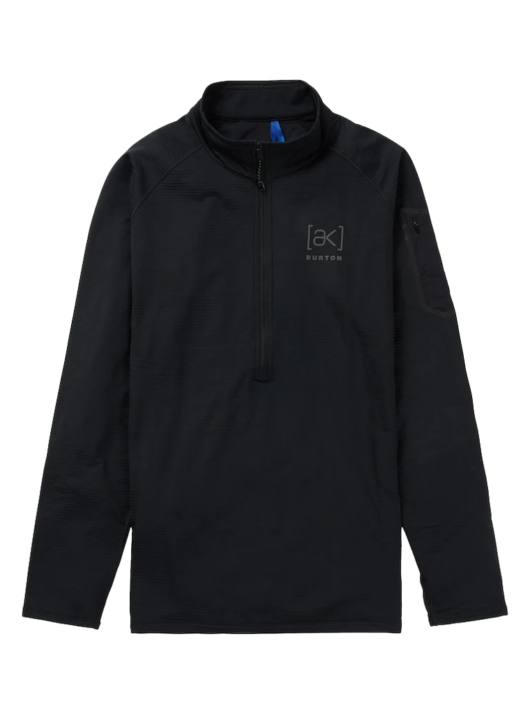 Burton [ak] 2025 Helium Grid 1/2 Zip Fleece – ESS Board Store