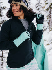 Burton [ak] 2025 Helium Grid 1/4 Zip Womens Fleece