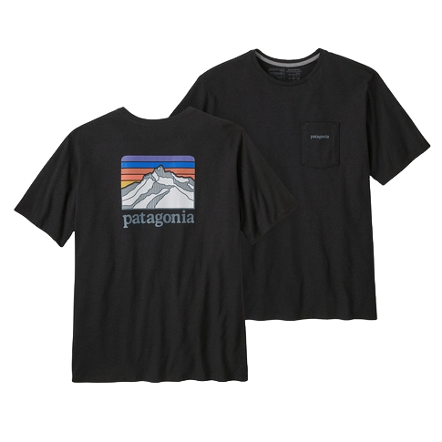 Patagonia Line Logo Ridge Pocket Tee